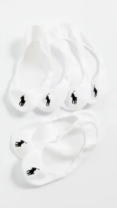 Polo Ralph Lauren Ultra Low Liner Socks 3 Pack White One Size | Thumbnail 2 Polo Ralph Lauren Ultra Low Liner Socks 3 Pack White One Size | Thumbnail 2