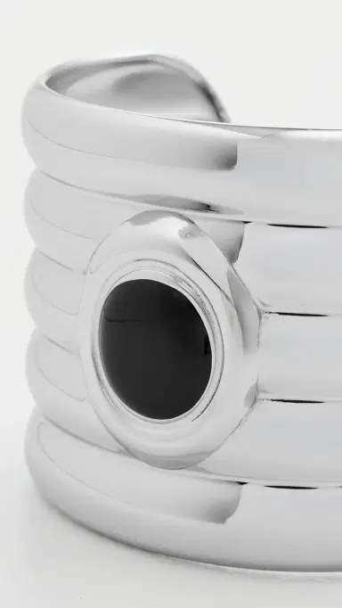 Heaven Mayhem Clarke Cuff Silver One Size | Thumbnail 4 Heaven Mayhem Clarke Cuff Silver One Size | Thumbnail 4