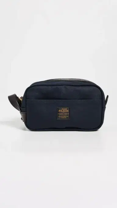 Filson Rugged Twill Toiletry Bag Navy One Size | Thumbnail 2 Filson Rugged Twill Toiletry Bag Navy One Size | Thumbnail 2