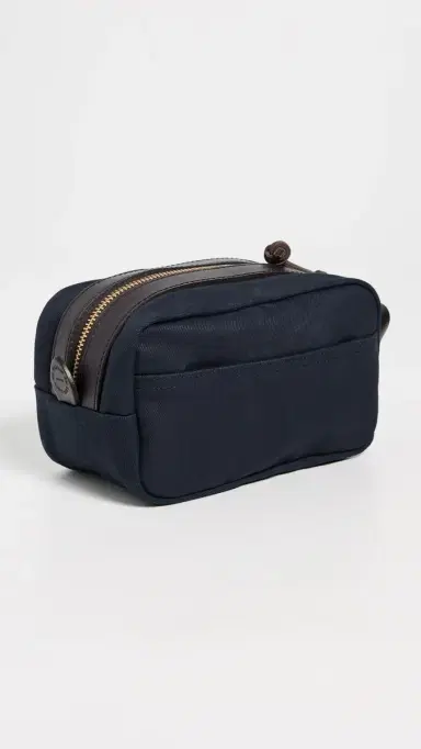 Filson Rugged Twill Toiletry Bag Navy One Size | Thumbnail 3 Filson Rugged Twill Toiletry Bag Navy One Size | Thumbnail 3