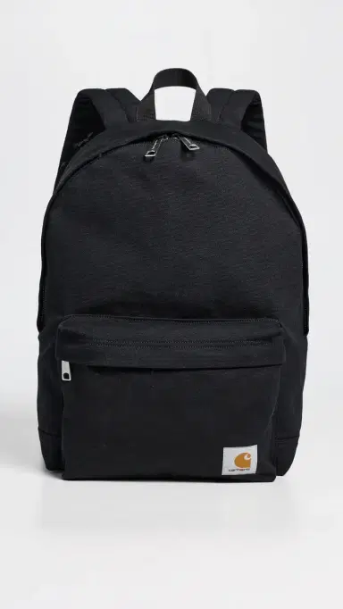 Carhartt WIP Canvas Backpack Black One Size | Thumbnail 2 Carhartt WIP Canvas Backpack Black One Size | Thumbnail 2