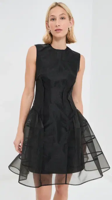 Cecilie Bahnsen Claudie Dress Black | Thumbnail 2 Cecilie Bahnsen Claudie Dress Black | Thumbnail 2