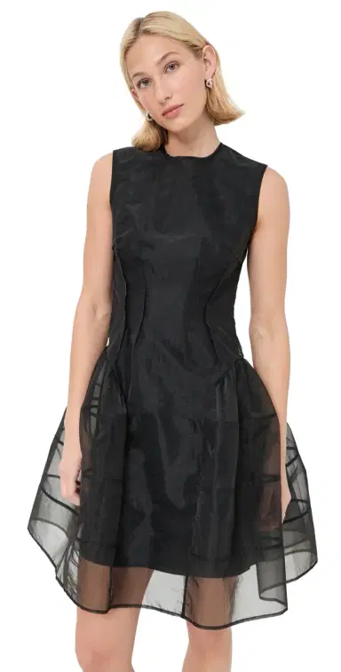 Cecilie Bahnsen Claudie Dress Black | Thumbnail 1 Cecilie Bahnsen Claudie Dress Black | Thumbnail 1