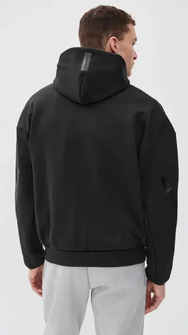Adidas Adidas Z. N.E. Full Zip Sweatshirt Black | Thumbnail 3 Adidas Adidas Z. N.E. Full Zip Sweatshirt Black | Thumbnail 3