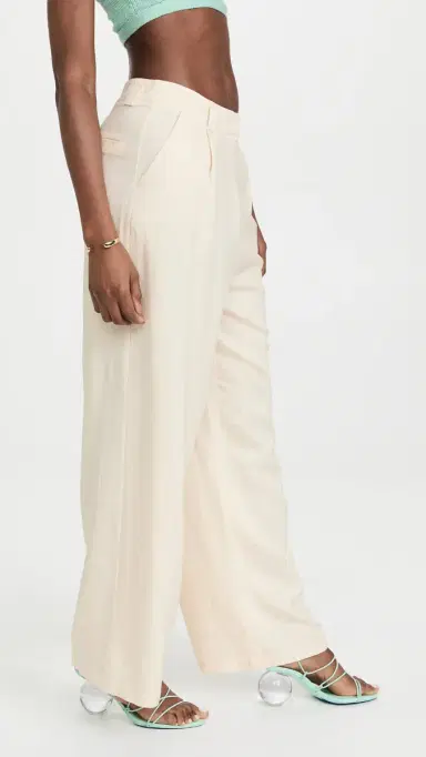 LIONESS La Quinta Pants Off White L | Thumbnail 4 LIONESS La Quinta Pants Off White L | Thumbnail 4