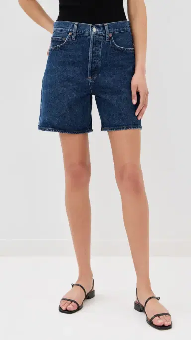 AGOLDE Dame High Rise Baggy Shorts Enamour | Thumbnail 2 AGOLDE Dame High Rise Baggy Shorts Enamour | Thumbnail 2
