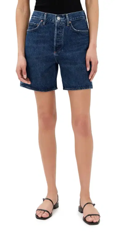 AGOLDE Dame High Rise Baggy Shorts Enamour | Thumbnail 1 AGOLDE Dame High Rise Baggy Shorts Enamour | Thumbnail 1
