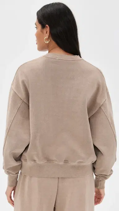 SLVRLAKE Cinch Crew Sweatshirt edona | Thumbnail 3 SLVRLAKE Cinch Crew Sweatshirt edona | Thumbnail 3
