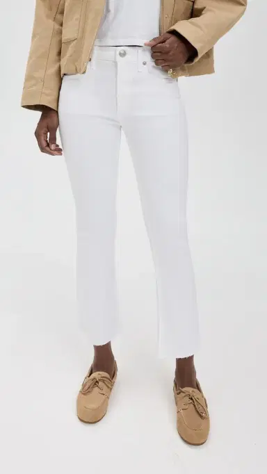 rag & bone Flexi Peyton Mid Rise Ankle Bootcut Jeans Optic | Thumbnail 2 rag & bone Flexi Peyton Mid Rise Ankle Bootcut Jeans Optic | Thumbnail 2