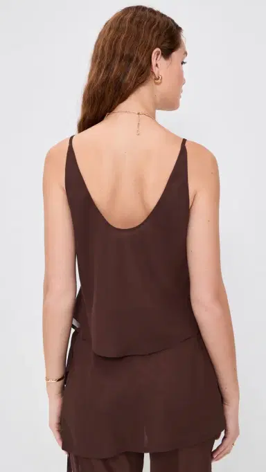MADISON THE LABEL Anastasia Tank Choc L | Thumbnail 3 MADISON THE LABEL Anastasia Tank Choc L | Thumbnail 3