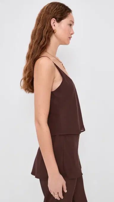 MADISON THE LABEL Anastasia Tank Choc L | Thumbnail 4 MADISON THE LABEL Anastasia Tank Choc L | Thumbnail 4