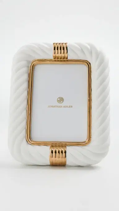 Jonathan Adler Geneva Frame 5x7 White One Size | Thumbnail 2 Jonathan Adler Geneva Frame 5x7 White One Size | Thumbnail 2