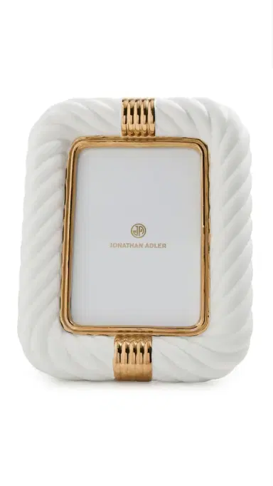 Jonathan Adler Geneva Frame 5x7 White One Size | Thumbnail 6 Jonathan Adler Geneva Frame 5x7 White One Size | Thumbnail 6