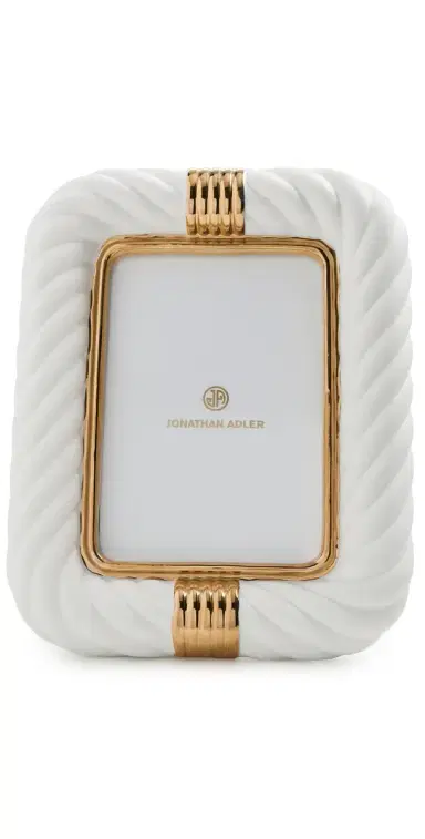 Jonathan Adler Geneva Frame 5x7 White One Size | Thumbnail 1 Jonathan Adler Geneva Frame 5x7 White One Size | Thumbnail 1