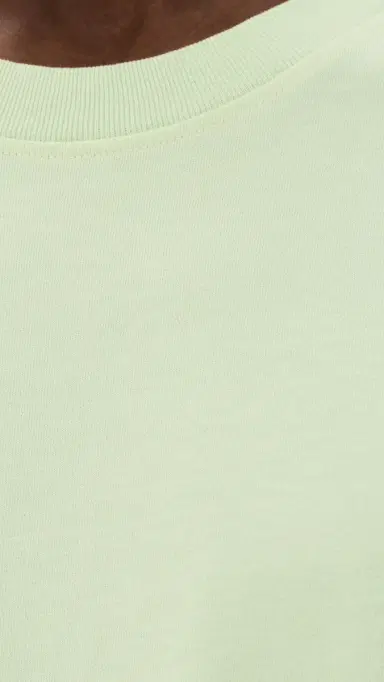AGOLDE Asha Mock Neck Tee int Cream | Thumbnail 6 AGOLDE Asha Mock Neck Tee int Cream | Thumbnail 6