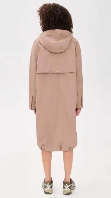 Varley Midi Rain Jacket Brownie | Thumbnail 3 Varley Midi Rain Jacket Brownie | Thumbnail 3