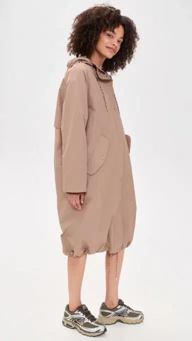 Varley Midi Rain Jacket Brownie | Thumbnail 4 Varley Midi Rain Jacket Brownie | Thumbnail 4