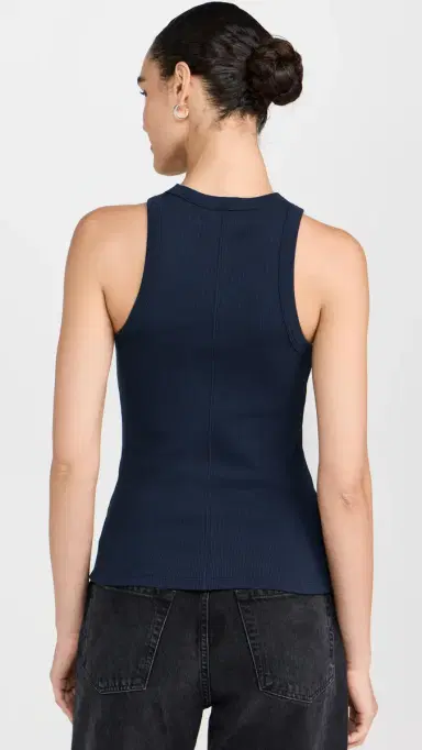 Sold Out NYC The Not o Basic Tank in Navy Navy | Thumbnail 3 Sold Out NYC The Not o Basic Tank in Navy Navy | Thumbnail 3