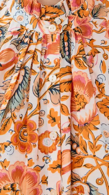 Alix of Bohemia Annabel Topaz Flower hirt Off-White | Thumbnail 6 Alix of Bohemia Annabel Topaz Flower hirt Off-White | Thumbnail 6