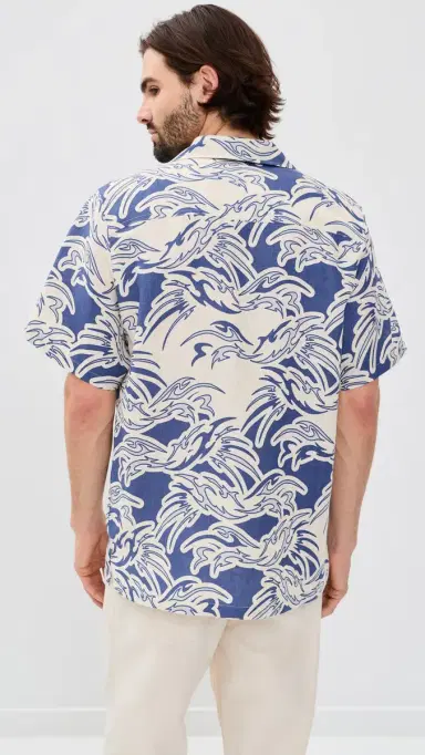 OAS Rogue Cuba Shirt Blue | Thumbnail 3 OAS Rogue Cuba Shirt Blue | Thumbnail 3