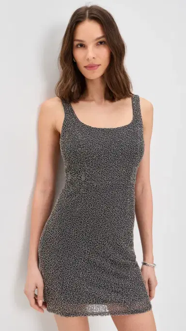 L'Agence Inori Beaded Mini Dress | Thumbnail 2 L'Agence Inori Beaded Mini Dress | Thumbnail 2