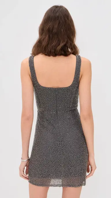 L'Agence Inori Beaded Mini Dress | Thumbnail 3 L'Agence Inori Beaded Mini Dress | Thumbnail 3