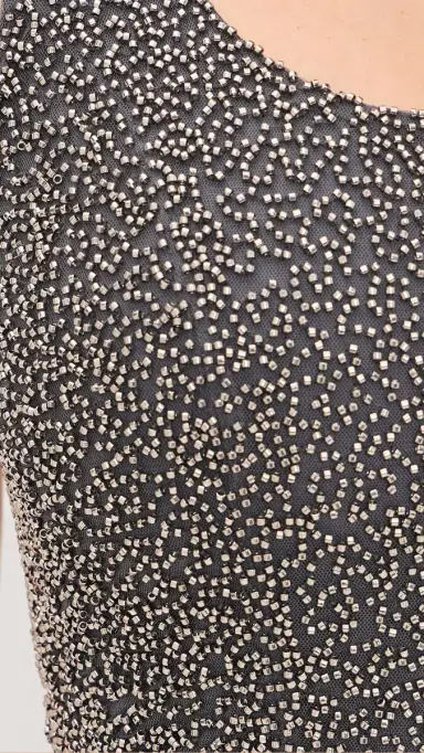 L'Agence Inori Beaded Mini Dress | Thumbnail 6 L'Agence Inori Beaded Mini Dress | Thumbnail 6