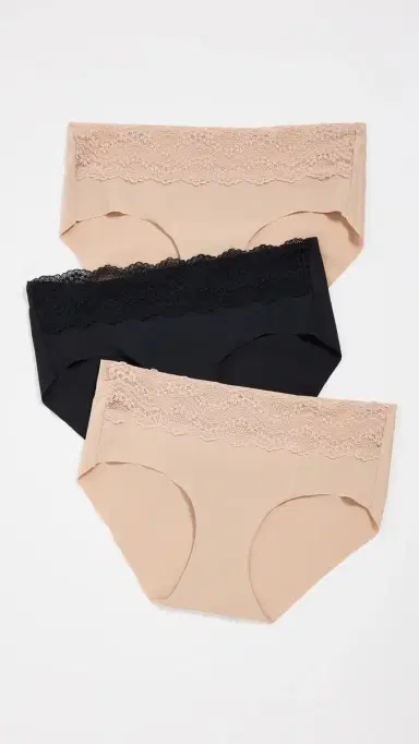 b.tempt'd by Wacoal b. tempt'd by Wacoal B. Bare Hipster Briefs 3 Pack Basic 1 L | Thumbnail 2 b.tempt'd by Wacoal b. tempt'd by Wacoal B. Bare Hipster Briefs 3 Pack Basic 1 L | Thumbnail 2
