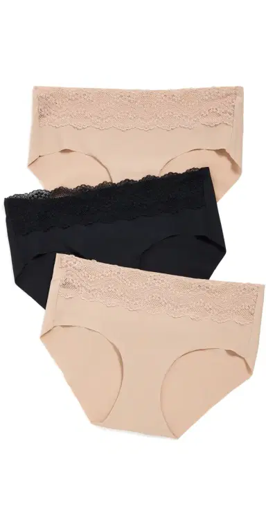 b.tempt'd by Wacoal b. tempt'd by Wacoal B. Bare Hipster Briefs 3 Pack Basic 1 L | Thumbnail 1 b.tempt'd by Wacoal b. tempt'd by Wacoal B. Bare Hipster Briefs 3 Pack Basic 1 L | Thumbnail 1