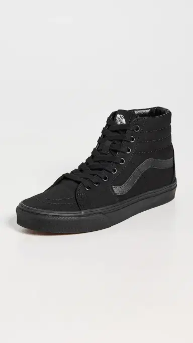 Vans Sk8-Hi Unisex Sneakers Black/Black/Black M 12 | Thumbnail 2 Vans Sk8-Hi Unisex Sneakers Black/Black/Black M 12 | Thumbnail 2
