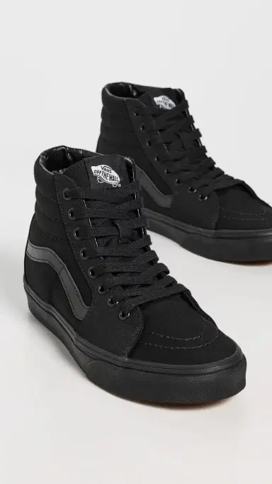 Vans Sk8-Hi Unisex Sneakers Black/Black/Black M 12 | Thumbnail 6 Vans Sk8-Hi Unisex Sneakers Black/Black/Black M 12 | Thumbnail 6