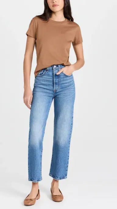 Levi's Ribcage Straight Ankle Jeans | Thumbnail 5 Levi's Ribcage Straight Ankle Jeans | Thumbnail 5