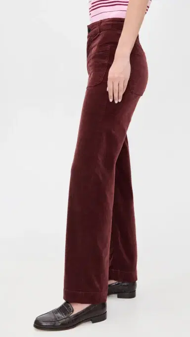 ASKK NY Sailor Velvet Pants Black Cherry | Thumbnail 4 ASKK NY Sailor Velvet Pants Black Cherry | Thumbnail 4