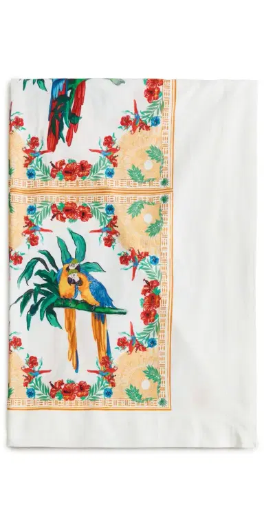 Coniglio Palm Beach Standard Table Cloth Tropical Aviary Breeze One Size | Thumbnail 1 Coniglio Palm Beach Standard Table Cloth Tropical Aviary Breeze One Size | Thumbnail 1