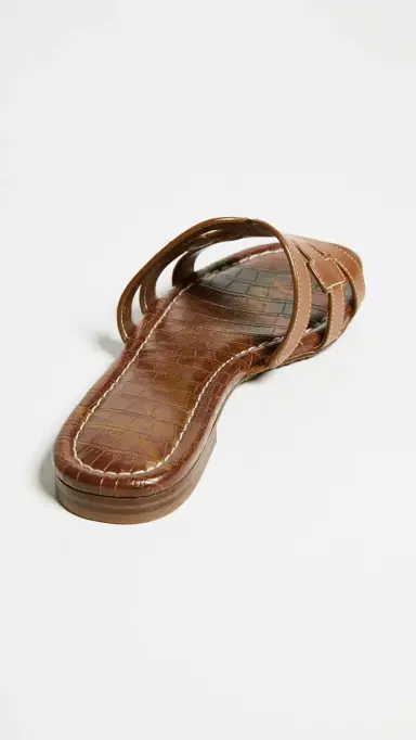Sam Edelman Bay Slides Saddle 6 | Thumbnail 4 Sam Edelman Bay Slides Saddle 6 | Thumbnail 4