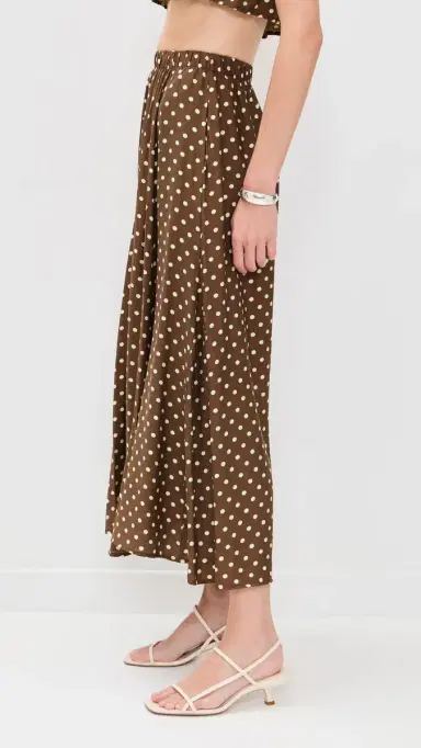 LE BOP Martha Skirt Chocolate Dot | Thumbnail 4 LE BOP Martha Skirt Chocolate Dot | Thumbnail 4