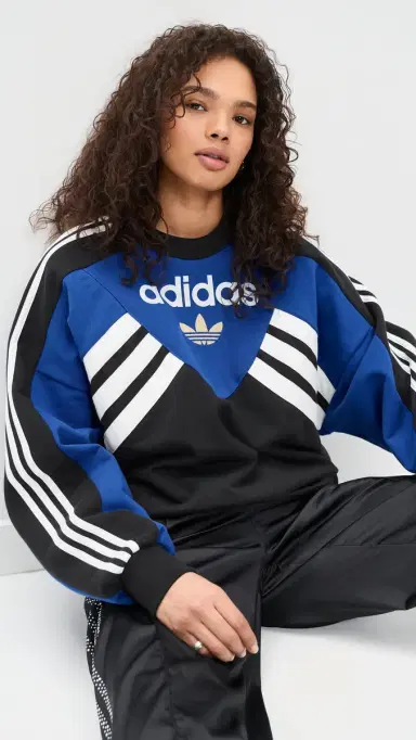 adidas Crew with Cutline Team Royal Blue/Black | Thumbnail 2 adidas Crew with Cutline Team Royal Blue/Black | Thumbnail 2