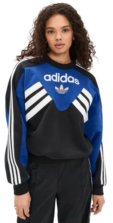adidas Crew with Cutline Team Royal Blue/Black | Thumbnail 1 adidas Crew with Cutline Team Royal Blue/Black | Thumbnail 1