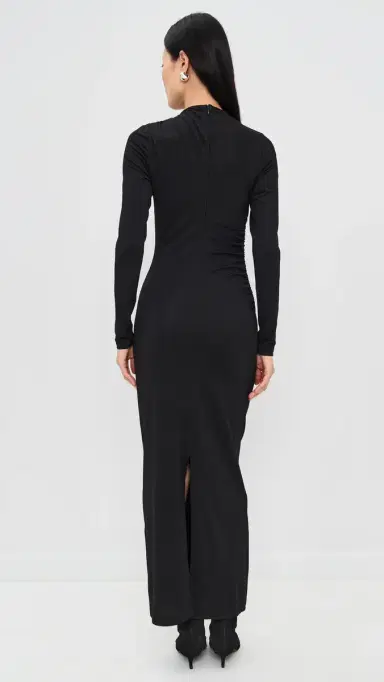 Lioness Contour Maxi Dress Onyx | Thumbnail 3 Lioness Contour Maxi Dress Onyx | Thumbnail 3