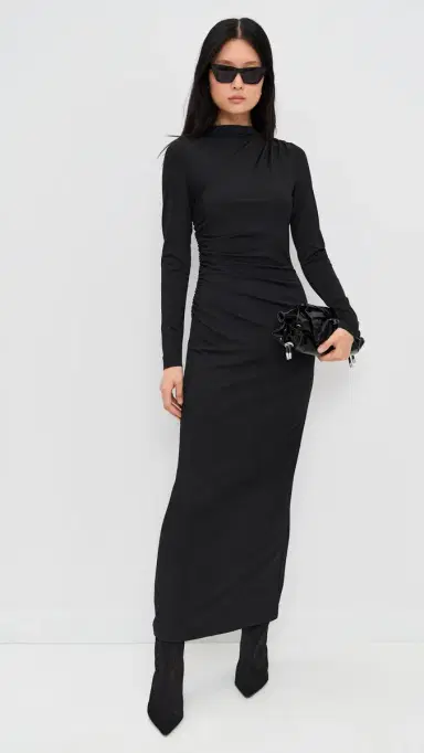 Lioness Contour Maxi Dress Onyx | Thumbnail 5 Lioness Contour Maxi Dress Onyx | Thumbnail 5