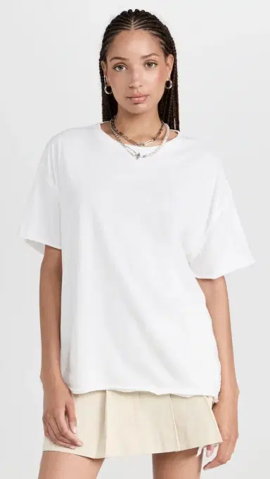 Free People Nina Tee Ivory L | Thumbnail 2 Free People Nina Tee Ivory L | Thumbnail 2