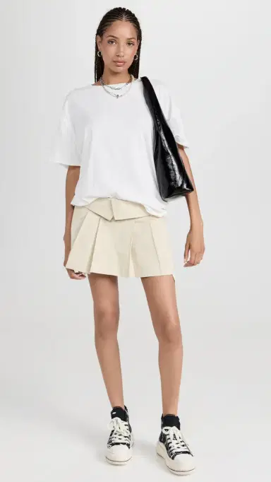 Free People Nina Tee Ivory L | Thumbnail 5 Free People Nina Tee Ivory L | Thumbnail 5