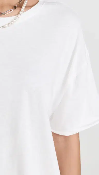 Free People Nina Tee Ivory L | Thumbnail 6 Free People Nina Tee Ivory L | Thumbnail 6