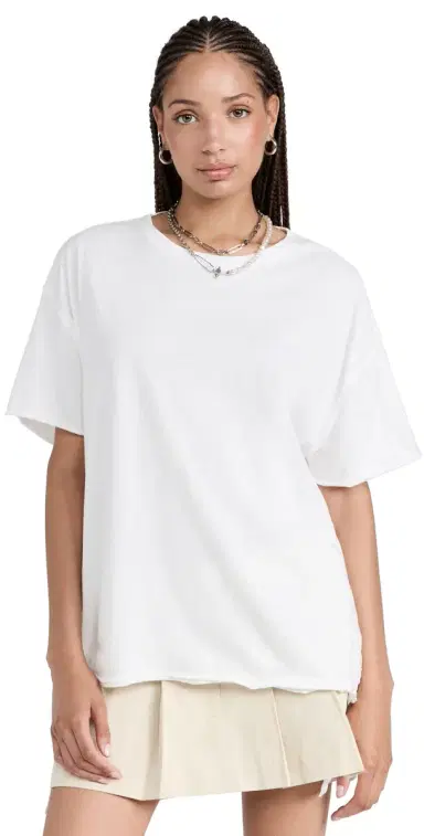 Free People Nina Tee Ivory L | Thumbnail 1 Free People Nina Tee Ivory L | Thumbnail 1