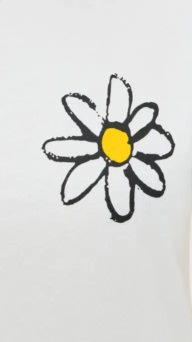Sunny Somewhere Fresh As A Daisy Tee White | Thumbnail 6 Sunny Somewhere Fresh As A Daisy Tee White | Thumbnail 6