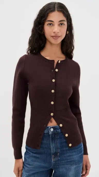 NIA Sophia Cardigan Espresso | Thumbnail 2 NIA Sophia Cardigan Espresso | Thumbnail 2