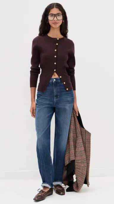 NIA Sophia Cardigan Espresso | Thumbnail 5 NIA Sophia Cardigan Espresso | Thumbnail 5