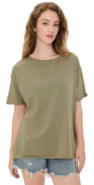 Free People Nina Tee Olive tone | Thumbnail 1 Free People Nina Tee Olive tone | Thumbnail 1