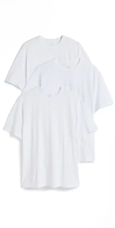 OFFICINE GÉNÉRALE 3 Crew Neck Tee Pack Optical White | Thumbnail 1 OFFICINE GÉNÉRALE 3 Crew Neck Tee Pack Optical White | Thumbnail 1