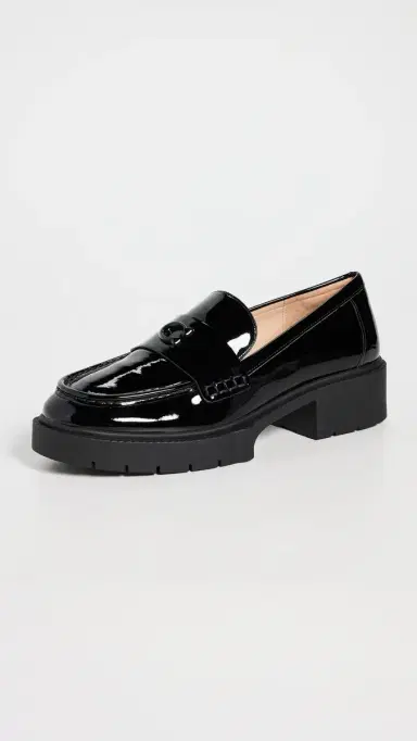 Coach Leah Loafers Black | Thumbnail 2 Coach Leah Loafers Black | Thumbnail 2